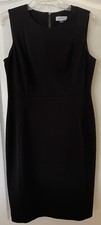 NEW Calvin Klein Elegant Sheath Black  Dress, Size 10  $89.