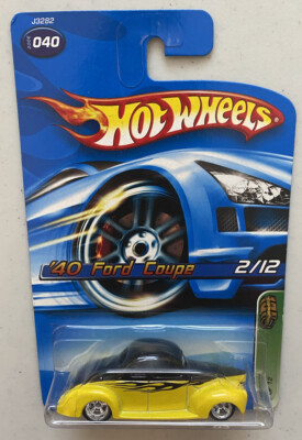 HOT WHEELS Treasure Hunt 2006 1940 Ford Coup (RR, Chrome) No