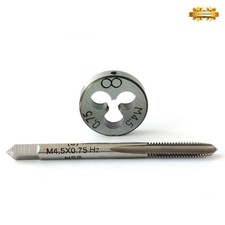 TAP + Screw DIE M4.5*0.75 H2 Screw Tap & Threading Die & Wrench Woodworking Tool