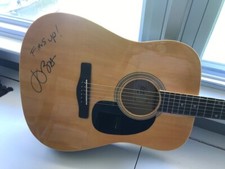 Autographed Rogue Guitar Rd80 Signed By Jimmy Buffet With Certificate Of Authen
