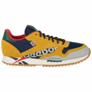 reebok classic leather hombre amarillo