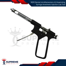 RDM Dental Intrafilamentary ILS Aspirating Syringe Anesthetic Injection Lab Tool