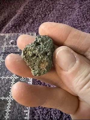 Sparkling Raw Pyrite Cluster - Natural Fool s Gold Crystal - 1.5'' Specimen