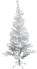 6 FOOT WHITE ARTIFICIAL CHRISTMAS TREE 550 TIPS