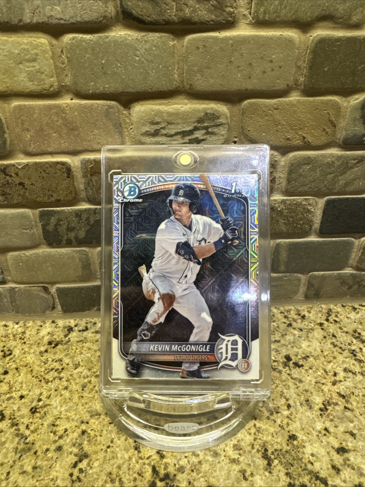 2025 Bowman - Chrome Prospects Kevin McGonigle #BCP-79 Mojo Refractor (RC)