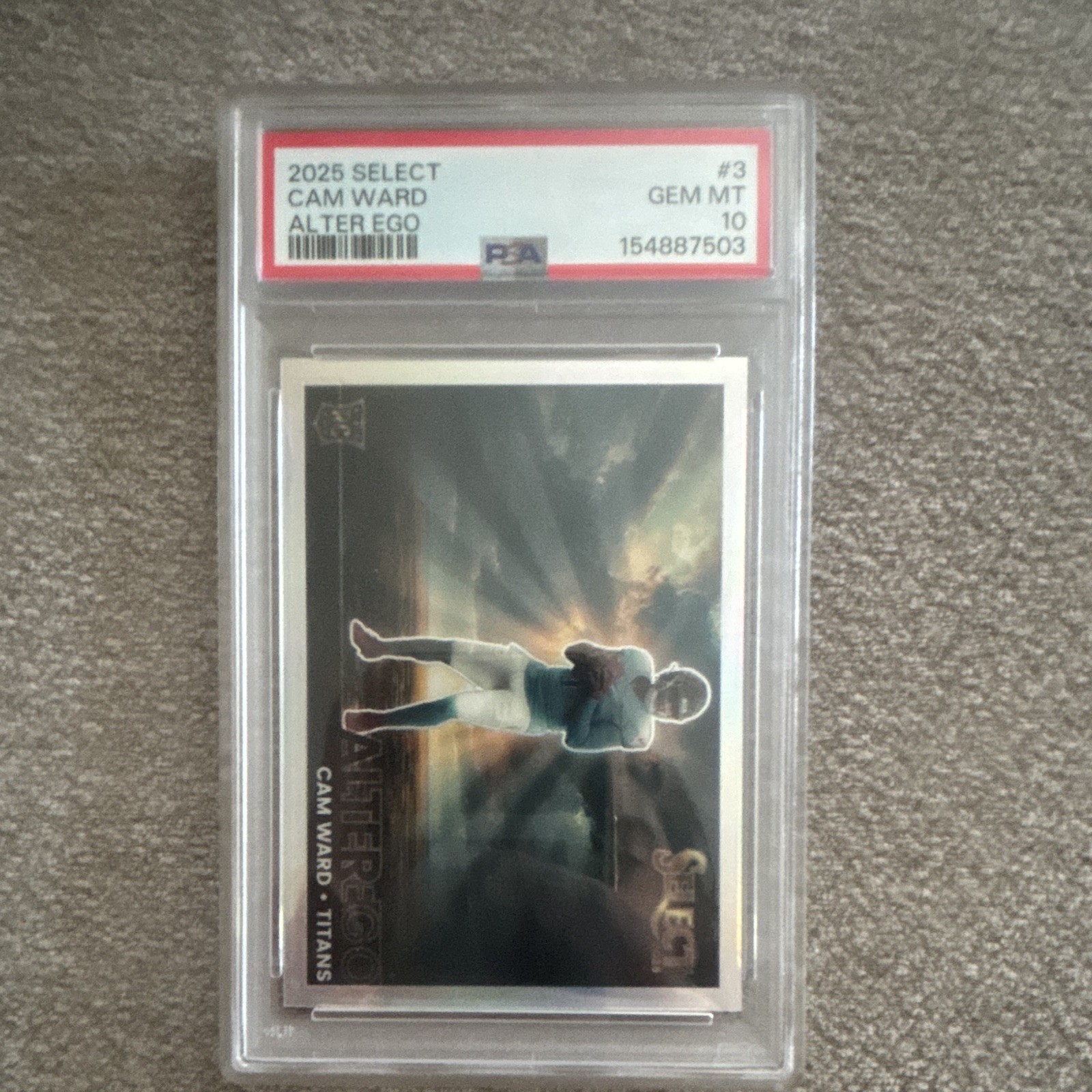 Cam Ward Panini Select Alter Ego #3 Base