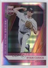 2021 Panini Elite Extra Edition Pink Ryan Cusick #24 05v0