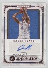 2020-21 Chronicles Excalibur Apprentice Signatures Red Jaylen Hoard Auto 0r0a