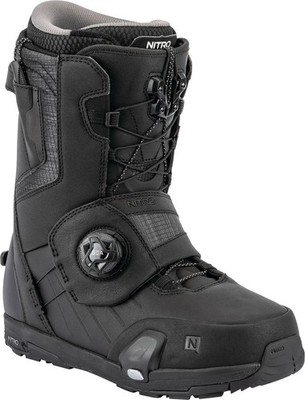 Nitro Profile Step On TLS Men's Snowboard Boots, Black, M11.5 MY26