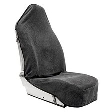 Terry Cloth Sweat Towel Seat Cover; Carseat Towel Protector; 1pcs Front Grey