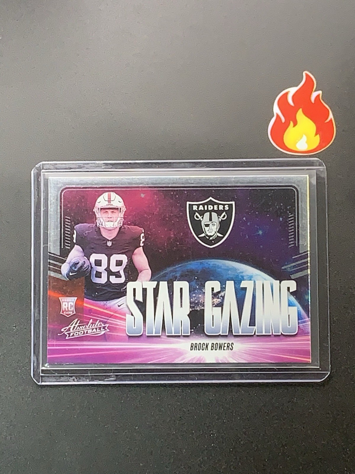 Brock Bowers 2024 Absolute Star Gazing #SGBBS Rookie RC Raiders