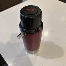 Vintage Red Thermos Vacuum Bottle No. 2690 | ...