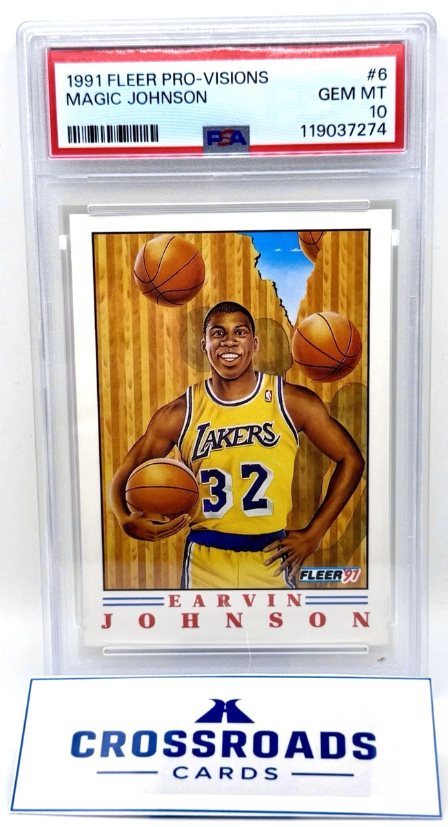 Magic Johnson Professional Sports Authenticator (PSA) Basketball