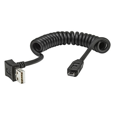 USB 2.0 Typ A Lade und Datenkabel passend Micro USB Länge 30-50 cm abgewinkelt