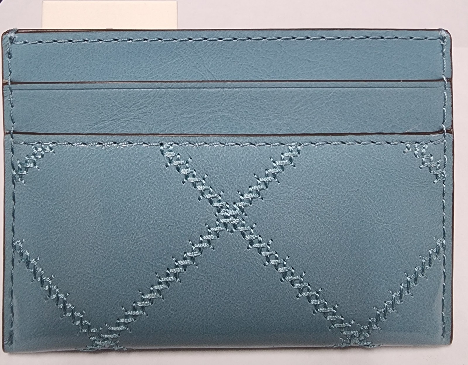 Tory Burch Women's Leather Slim Wallet Card Holder thumbnail 2