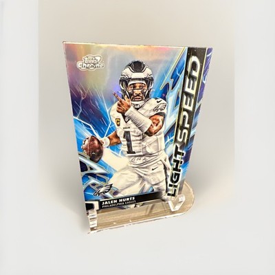 Topps Chrome Light Speed Insert Jalen Hurts LS-9 Philadelphia Eagles Card