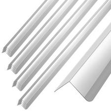 16 Pack Stainless Steel Wall Corner Guards 2x2x48 Inch Heavy Duty Rounded Wal...