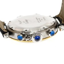 CARTIER PASHA CHRONO 38 W3101155 38mm SS/YG Quartz Chronograph Date #C397 2