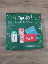 Hello Toothpaste, Aluminum Free Deodorant 5 Piece Home For The Holiday Set.