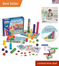 Engaging Numberblocks MathLink Cubes Set: Learning Made Fun with 198 Pieces