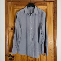 Red Herring Long Sleeve Black/White/Grey Check Shirt 2XL BNWOT FAST P&P ✅