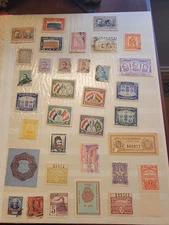 Collection lot of Latin, South America Revenue, Municipal, Unlisted, BoB, fiscal