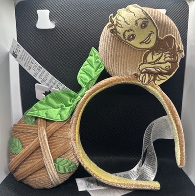 Ears Mickey Disney Guardians of the Galaxy Marvel I Am Groot Headband NWT