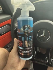 Water Based Tire Shine / dressing. Vinyl, Rubber, Plastic.