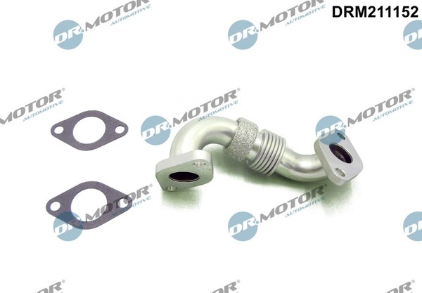1X Dr.Motor Automotive DRM211152 Rohrleitung Agr-Ventil FüR Vw Audi Skoda Seat-image
