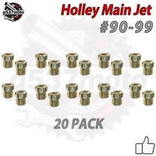 20pack For Holley Carburetor Gas Main Jets Assortment Kit 14-32 90-99 2 Each