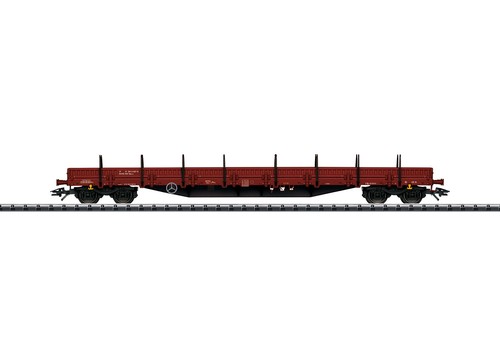 Trix 24553 H0 Niederbordwagen Res der PKP 4-achsig Neu in OVP | Condition: Neu