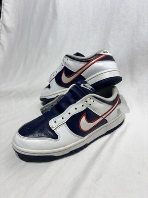 Nike Dunk Low USA Olympic Red White Blue Mens Sneakers Vintage US 8 DZ2780-10