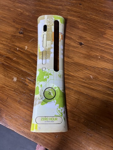 Xbox 360 2005 Launch Zero Hour Faceplate Rare!!