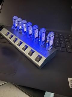 USB Lottery Bitcoin Miner COMBO 7 Miners and Power Hub