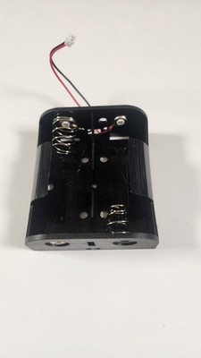 2-slot C Cell Battery Holder 1.5V C Size Battery Case Box with Wire Leads