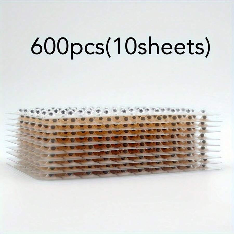 Auricular Patch 600pcs Ear Seeds Acupuncture Sticker Relaxtion Acupoint Massage