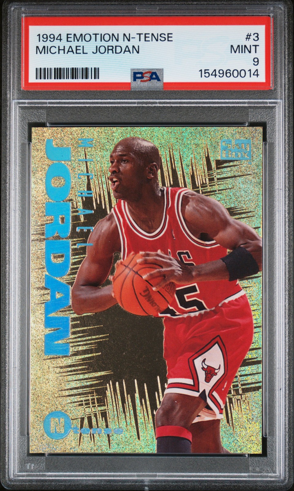 1994 E-MOTION N-TENSE #3 MICHAEL JORDAN PSA 9