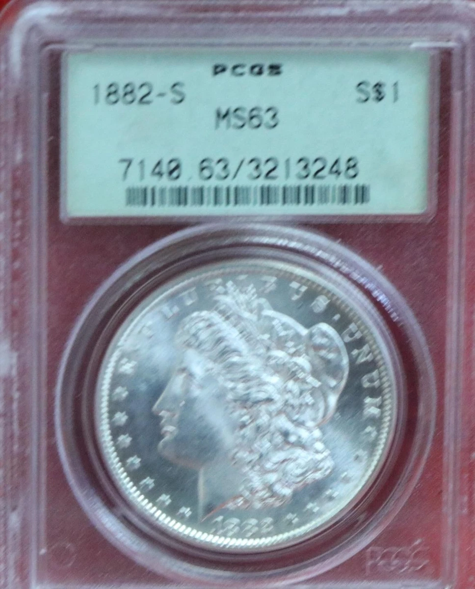 MS 63 Graded 1882 Year Morgan US Dollars (1878-1921) for sale | eBay