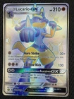 Lucario GX SV64/SV94 Hidden Fates Full Art Shiny Sun Moon Pokemon
