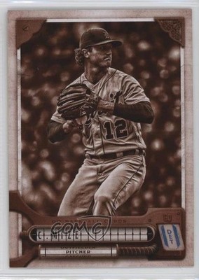 2022 Topps Gypsy Queen Sepia 86/99 Casey Mize #171 7ba