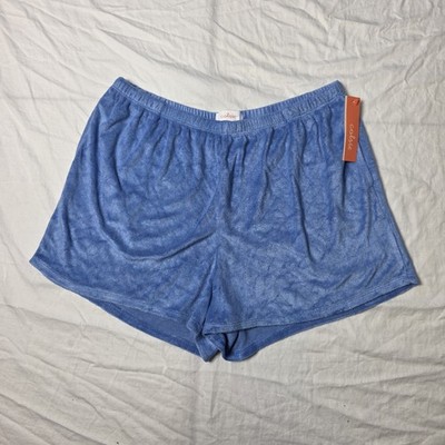 Colsie women's shorts lounge blue pull on large