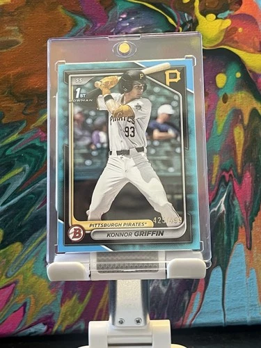2024 Bowman Draft - Konnor Griffin #BD-22 Sky Blue /499 (RC)