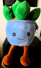 XXL Kuscheltier Schlafkissen Plüschtier Kaktus im Topf Höhe 23 cm (ohne Beine)