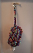 Handmade Crochet Hand Sanitizer Holder 3 oz -...