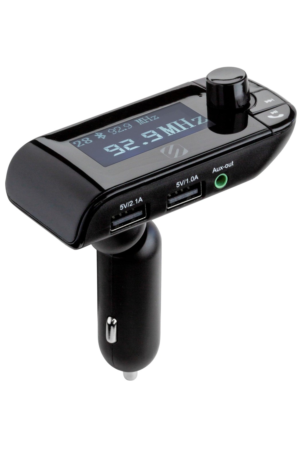 Scosche SBTFM2-XCES0 Bluetooth 5.0 FM Transmitter Dual USB L