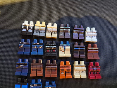 Lego Star Wars Minifigur, 21 verschiedene dekorierte Hosen