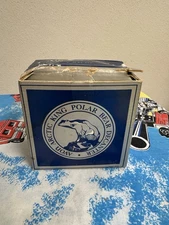 VTG Avon Arctic King Polar Bear Decanter Everest After Shave 5oz Full - NIB