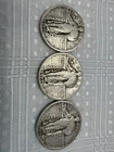 Standing liberty Quarters Lot Of 3- 90percent Silver US Coins Consecutive Dates