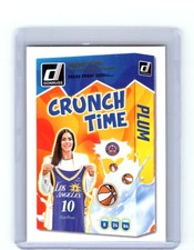 2025 Panini Donruss WNBA Kelsey Plum #8 Gold Press Proof Crunch Time