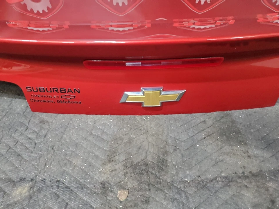 Camaro SS 2014 2015 cupé tapa de maletero con alerón #59 Foto 4 de 4